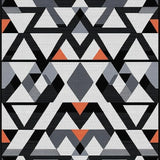 Distinctive Gray Tiled Patterned(Gray)