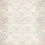 Ultra Soft Area Rug, Non Slip, Stain Resistant, Washable Area Rugs for Living Room, Bedroom, Artistic Abstract Neutral Palette(Beige)