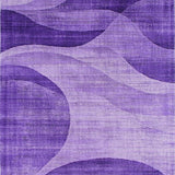 Ultra Soft Area Rug, Non Slip, Stain Resistant, Washable Area Rugs for Living Room, Bedroom, Trendy Luxe Lavender Ensemble(Purple)