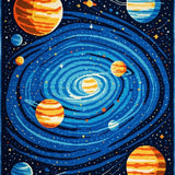 Enchanting Nebula Inspired Artwork(Blue)