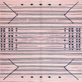 Trendy Blush Pink and Navy Contrast(Pink)