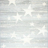 Charming Playful Star Motif(Gray)