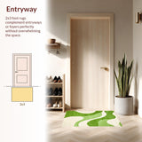 Calming Sage Abstract Expression(Green)