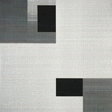 Elegant Geometric Light Grey Accent(Gray)