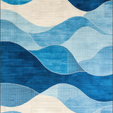 Elegant Tone Artistic Design(Blue)