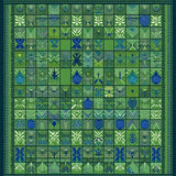 Ultra Soft Area Rug, Non Slip, Stain Resistant, Washable Area Rugs for Living Room, Bedroom, Nature-Inspired Insect Motif(Green)