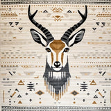 Ultra Soft Area Rug, Non Slip, Stain Resistant, Washable Area Rugs for Living Room, Bedroom, Trendy Beige Patterned Aesthetic(Brown)