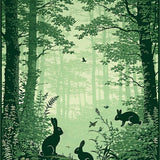 Whimsical Green Flora Elements(Green)