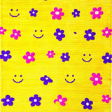 Cheerful Abstract Flower(Yellow)