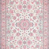 Vibrant Nature Inspired Circular Design(White)