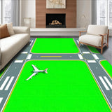 Stylish Air Travel Roadway Aesthetic(Green)