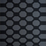 Elegant Textured Round Accent(Black)