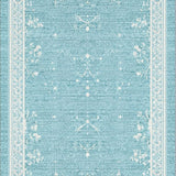Ultra Soft Area Rug, Non Slip, Stain Resistant, Washable Area Rugs for Living Room, Bedroom, Dainty Water Absorbent Bath Mat With Coquette Bow And Feminine Touch(Blue)