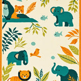 Charming Kids Wildlife Aesthetic(Beige)