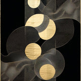 Artistic Bold Geometric Motif(Black)