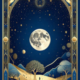 Whimsical Life Cycle Imagery(Blue)