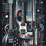 Luxurious Modernist Music Expression(Black)