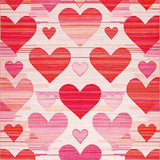 Distinctive Bold Heart Composition(Red)
