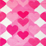 Elegant Textured Heart Artwork(Pink)