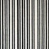 Ultra Soft Area Rug, Non Slip, Stain Resistant, Washable Area Rugs for Living Room, Bedroom, Chic Black White Striped Area Rug for Stylish Entryways and Patios(Black)