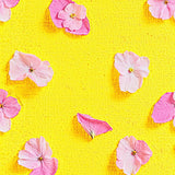 Bright Playful Round Flora Accent(Yellow)