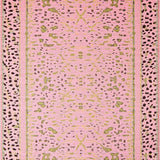 Ultra Soft Area Rug, Non Slip, Stain Resistant, Washable Area Rugs for Living Room, Bedroom, Contemporary Pink Animal Aesthetic(Pink)