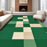 Contemporary Cozy Plaid Arrangement(Green)