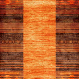 Ultra Soft Area Rug, Non Slip, Stain Resistant, Washable Area Rugs for Living Room, Bedroom, Eclectic Rustic Nature Pattern(Orange)
