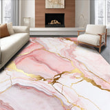 Sleek Modern Abstract Finish(Red)
