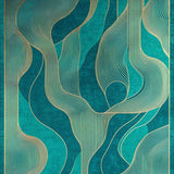 Bold Graphic Medallion Presentation(Green)