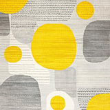 Ultra Soft Area Rug, Non Slip, Stain Resistant, Washable Area Rugs for Living Room, Bedroom, Joyful Bright Color Splash(Gray)