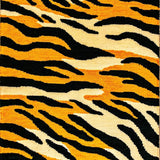 Ultra Soft Area Rug, Non Slip, Stain Resistant, Washable Area Rugs for Living Room, Bedroom, Wildlife Themed Bedroom Vibrant Accent Carpet(Black)