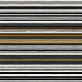 Contemporary Bold Stripe Configuration(Black)