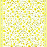 Ultra Soft Area Rug, Non Slip, Stain Resistant, Washable Area Rugs for Living Room, Bedroom, Whimsical Daisy Arrangement for Cozy Vibes(Yellow)