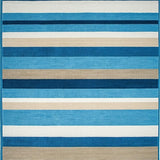 Chic Abstract Linear Aesthetic(Blue)