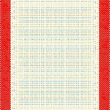 Trendy Abstract Dot Decor Style(Red)