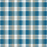 Ultra Soft Area Rug, Non Slip, Stain Resistant, Washable Area Rugs for Living Room, Bedroom, Soft Blue Plaid Visual Harmony(Blue)