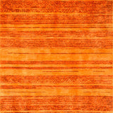Ultra Soft Area Rug, Non Slip, Stain Resistant, Washable Area Rugs for Living Room, Bedroom, Luxurious Abstract Color Fusion(Orange)