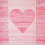 Charming Pastel Heart Motif(Pink)