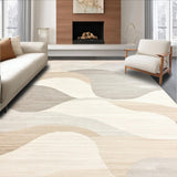Sophisticated Textured Linear Motif(Beige)