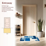 Artistic Modern Blue Tones Design(Blue)