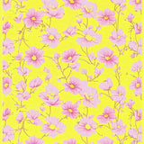 Vivid Circular Nature Inspired Design(Yellow)