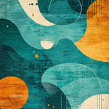 Bold Color Contrast Splash Design(Blue)