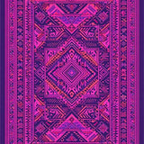 Ultra Soft Area Rug, Non Slip, Stain Resistant, Washable Area Rugs for Living Room, Bedroom, Stylish Abstract Geometric Floor Art(Purple)