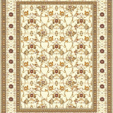 Boho Wave Area for Wood Stairs Beige Brown(Beige)