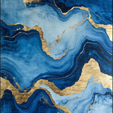 Stylish Fluid Color Blend(Blue)