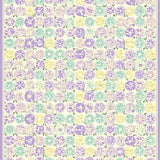 Ultra Soft Area Rug, Non Slip, Stain Resistant, Washable Area Rugs for Living Room, Bedroom, Stylish Low Pile with Whimsical Floral Circles in Tones(Beige)