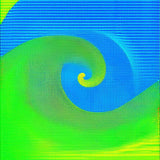 Distinctive Psychedelic Color Play(Blue)