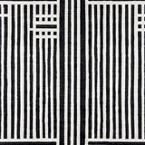Ultra Soft Area Rug, Non Slip, Stain Resistant, Washable Area Rugs for Living Room, Bedroom, Contemporary Monochrome Striped Carpet With Geometric Sophistication(Black)