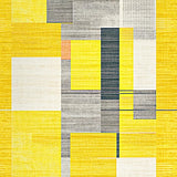 Elegant Tiled Geometry Artistry(Yellow)